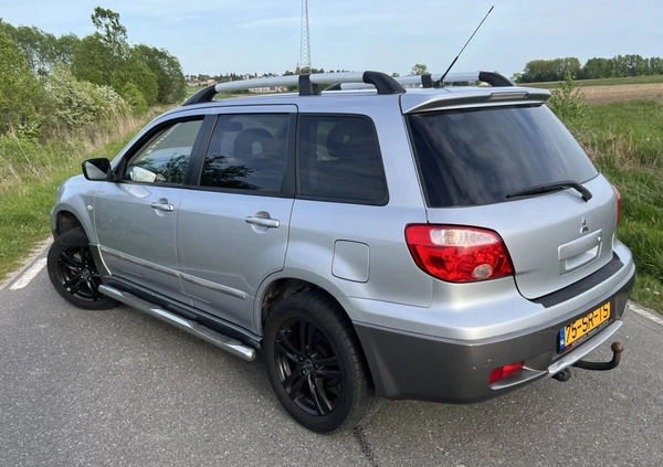 Mitsubishi Outlander cena 16800 przebieg: 220000, rok produkcji 2006 z Biała Piska małe 154